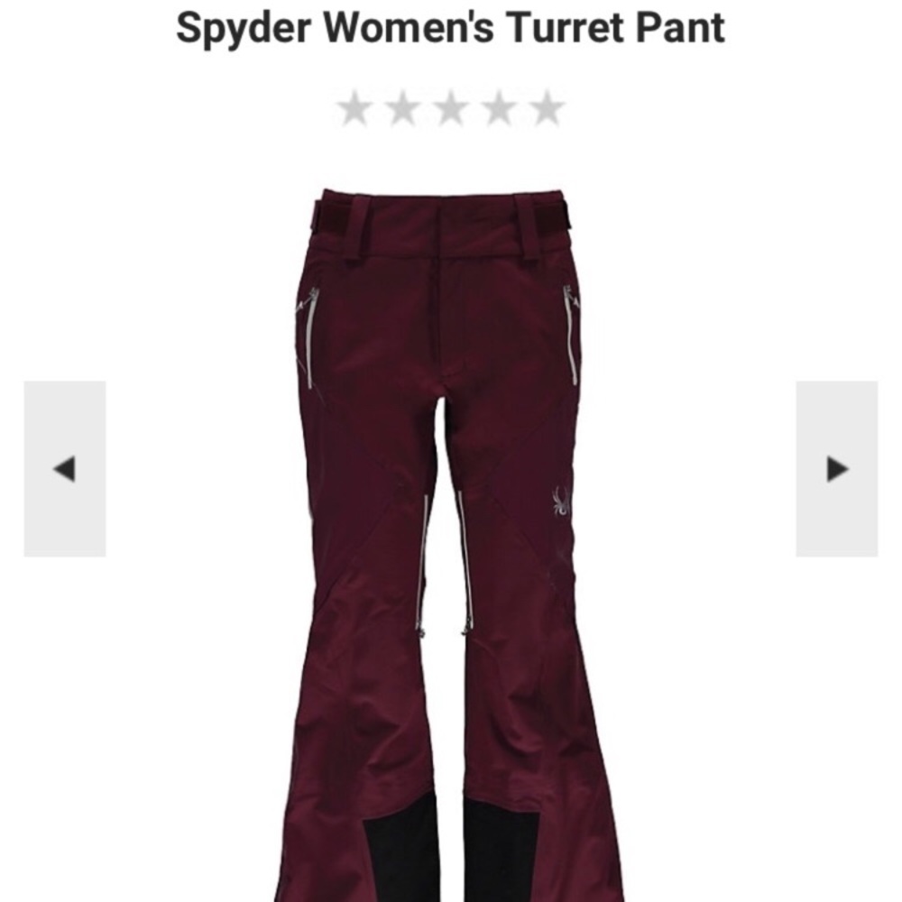 Spyder Pants Women’s Sm (purple) & Med (maroon) - Picture 1 of 3